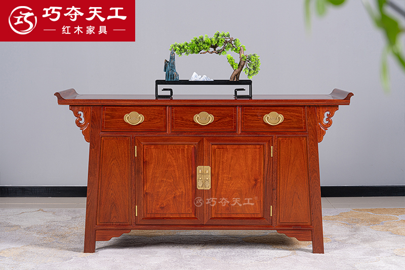 明式三聯柜